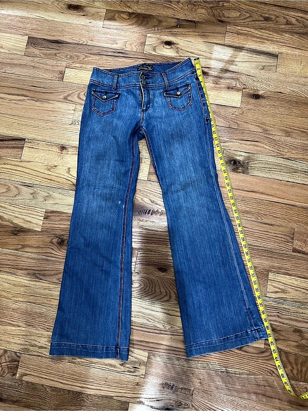 Seven Women's Blue Flare Jeans
